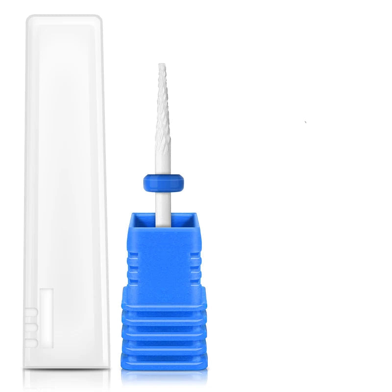 Embout Ceramique Ponceuse Ongle Petit Cone Grain Moyen Polyvalent
