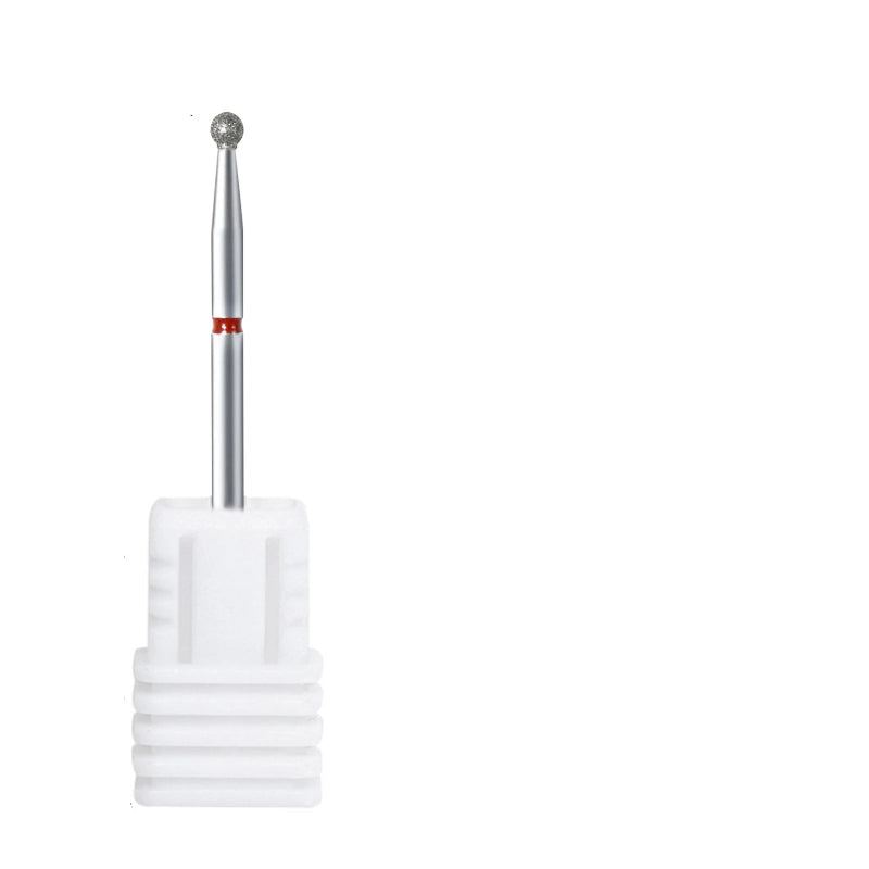 Embout Diamant Ponceuse Ongle Boule Grain Fin