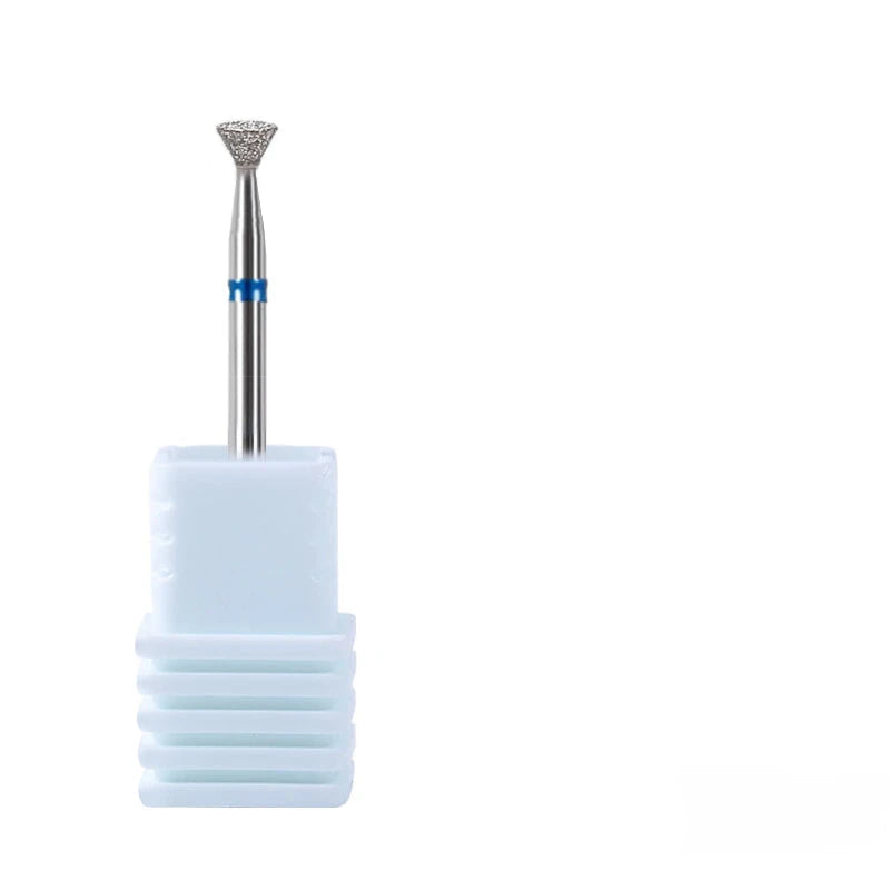 Embout Diamant Ponceuse Tronque Contre Angle Arrondi Grain Moyen