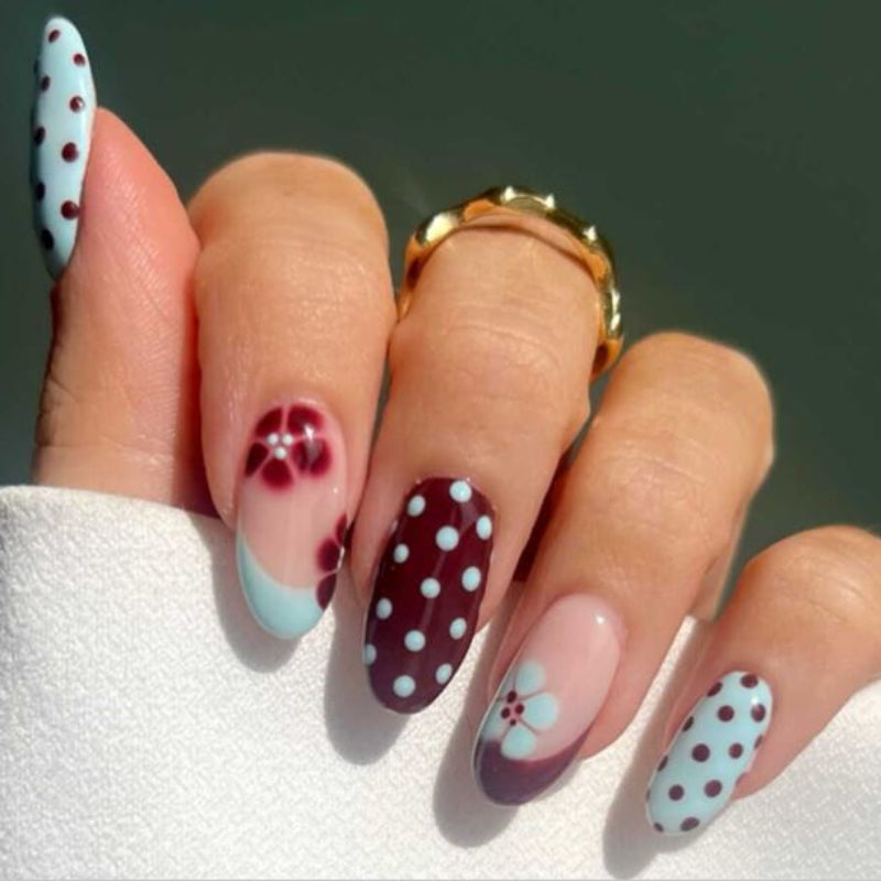 Frecnh Onglerie Nail Art Pastel