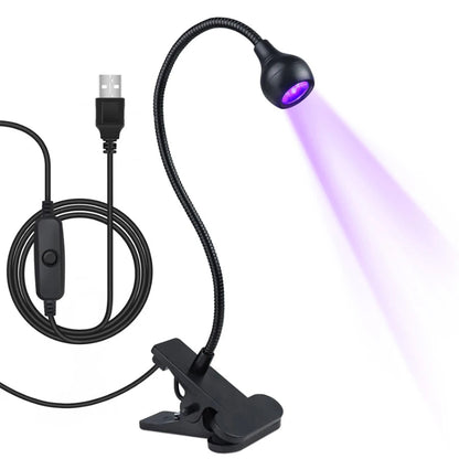 Lampe UV Ongles pour Pose Americaine noir