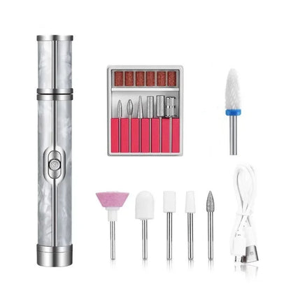 Petite Ponceuse à Ongle gris