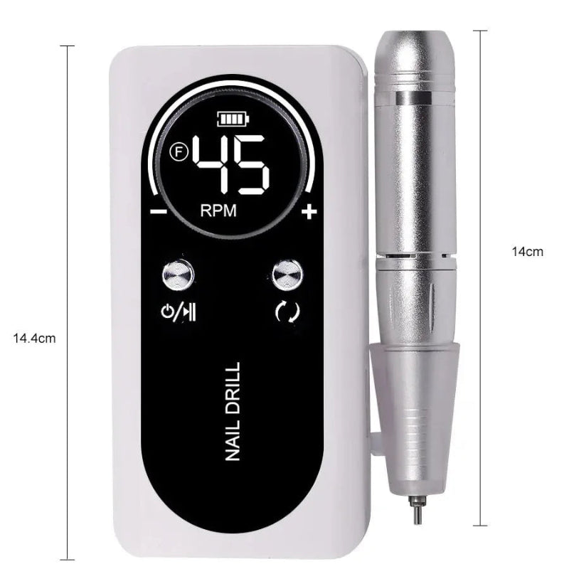 Ponceuse Ongle Electrique blanc