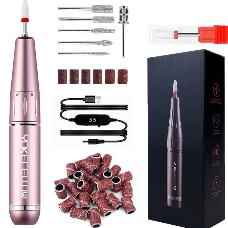 Ponceuse Ongle Semi Permanent rose​