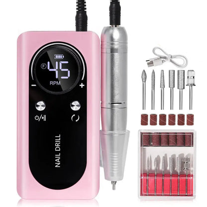 Ponceuse-Ongles-Pro-rose