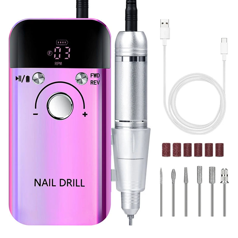 Ponceuse pour Manucure violet